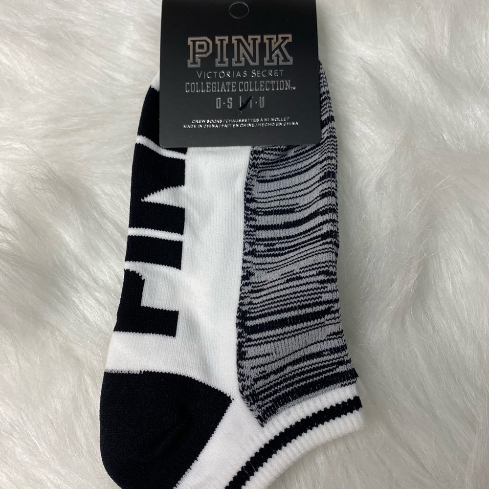 5 Pair Bundle Pink Victoria’s Secret Socks - Picture 5 of 12